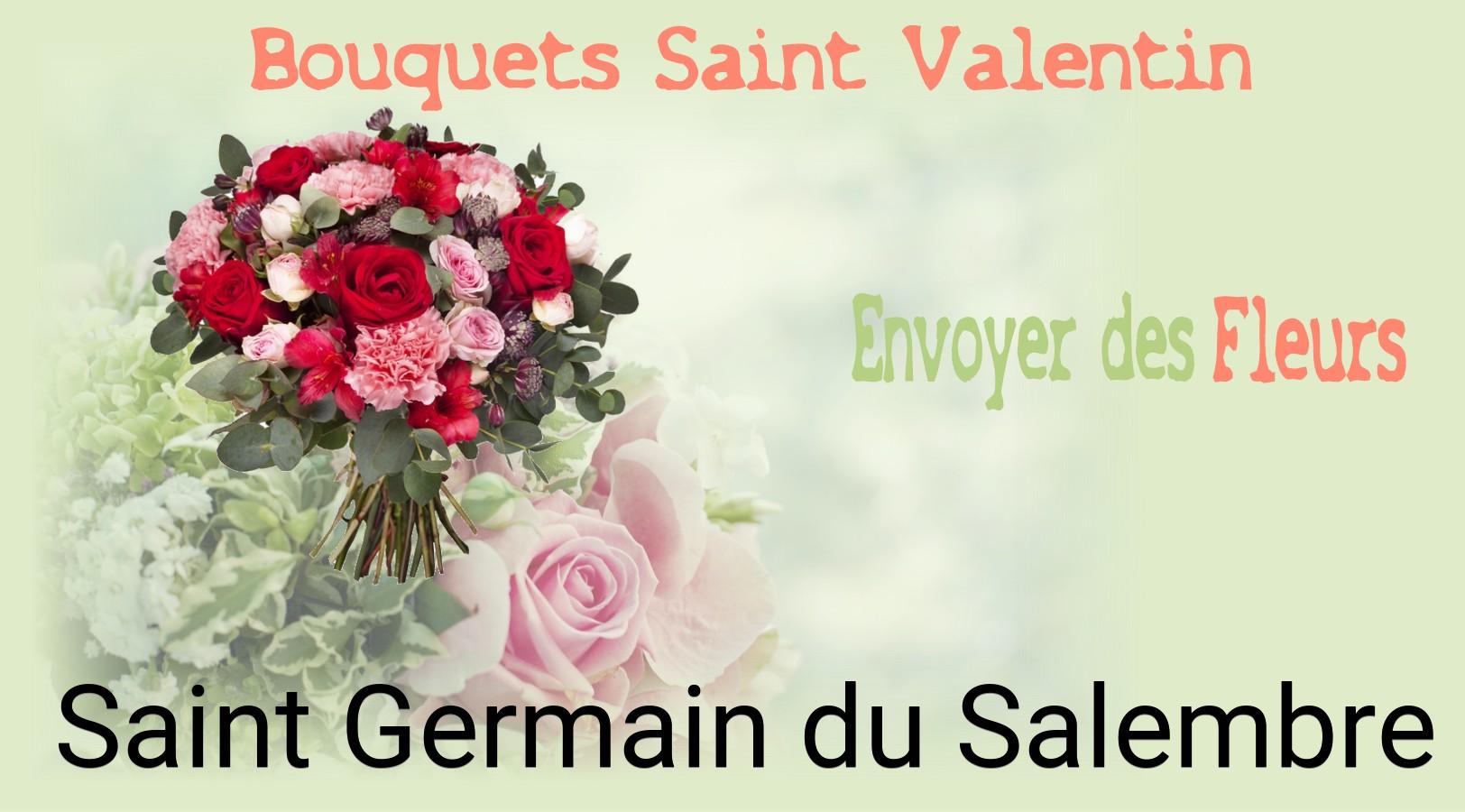 Roses de Saint-Valentin livrées à Saint-Germain-du-Salembre